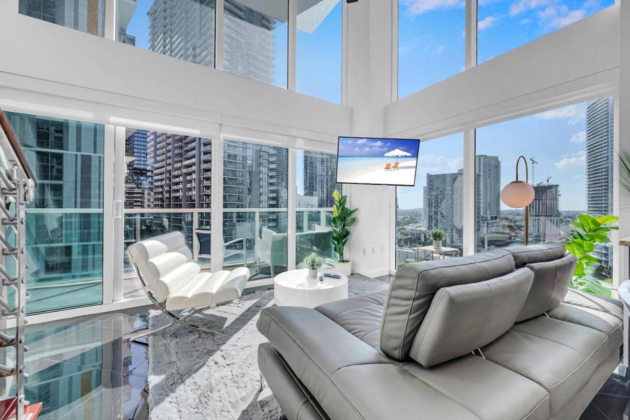מיאמי Iconic 2 Bedroom Loft Brickell-Stunning Views מראה חיצוני תמונה