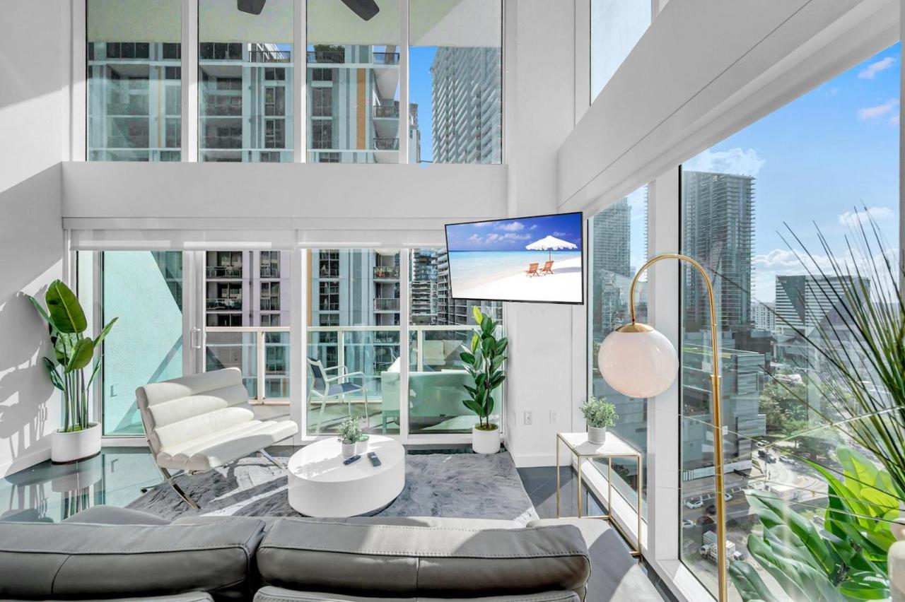 מיאמי Iconic 2 Bedroom Loft Brickell-Stunning Views מראה חיצוני תמונה