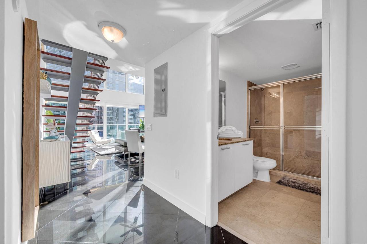 מיאמי Iconic 2 Bedroom Loft Brickell-Stunning Views מראה חיצוני תמונה